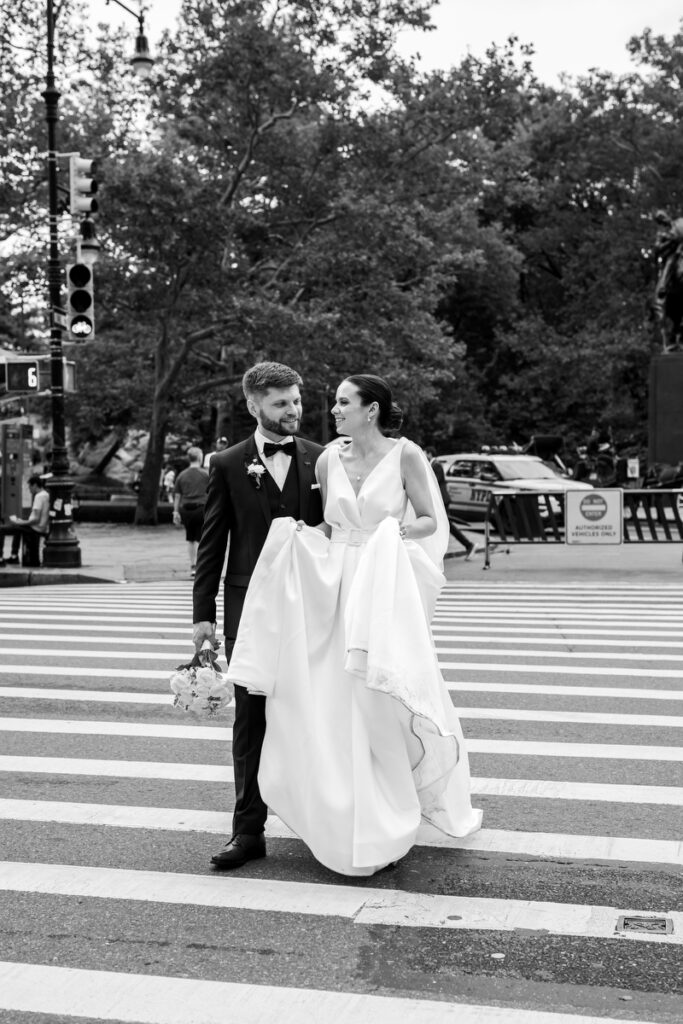Romantic NYC elopement captured by DAG IMAGES